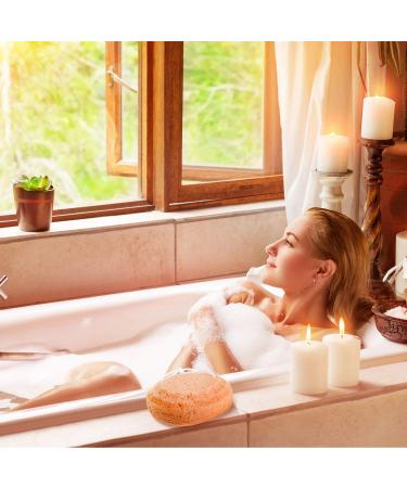 4-Piece Soft Bath Sponge Set for Exfoliating Shower Foam - Soothing Body Sponge for Bathroom - Buy Online on GoSupps.com