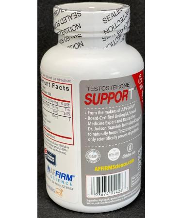 Support Natural Testosterone Booster for Men - Boost Energy & Performance | Affirm Science - Buy Online on GoSupps.com