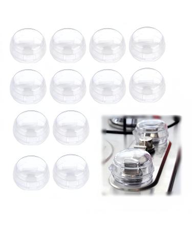 12 pieces stove protection children oven child safety child locking stove button stove button fuse child lock stove butt button high stove buttons with child locking stove stove rotary knobs