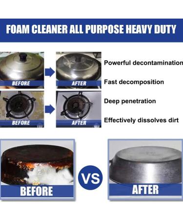 100ml Foaming Heavy Oil Stain Cleaner Strong Stain Removing Foaming Cleaner Stubborn Oil And Dirt Removing Foaming Spray All Purpose Kitchen Foaming Cleaner For Kitchen Oven Stove Grill - Buy Online on GoSupps.com