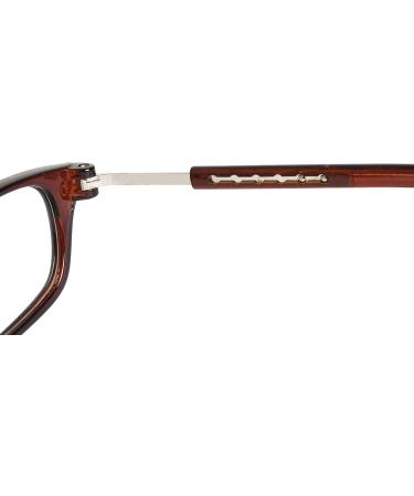 TBOC Reading Glasses +2.50 Diopter - Stylish Brown Tortoise Foldable for Men & Women - Ideal for Presbyopia - Magnetic Clip Design (1 Pack) - Buy Online on GoSupps.com