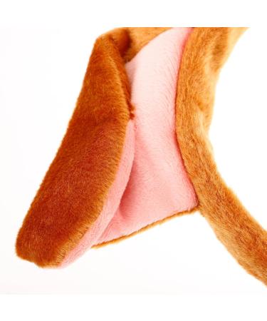 TOVINANNA 1pc Puppy Headband Girls Dresses Clothing Keychain Accessories Hijab Golden Puppy Ears Dog Ear Hair Hoop Cloth Headdress Cosplay Hairband Cartoon Hair Hoop Pointy Fabric Ear Cuffs One Size Yellow - Buy Online on GoSupps.com