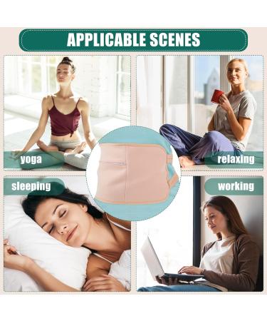 Castor Oil Pack Reusable Castor Oil Wrap with Adjustable Straps Soft Comfortable Ice/Heat Castoroil Pack Self Conditioning Aid Cotton Wrap Pack for Liver Detox Insomnia Constipation Muscle Pain Picture model set Khaki - Buy Online on GoSupps.com