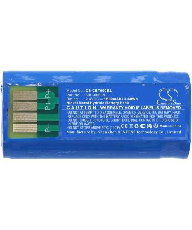 60C-0060N Battery Replacement (1500mAh 2.4V) for Cattron Theimeg 70C-0003KIT-C | International Shipping Available - Buy Online on GoSupps.com