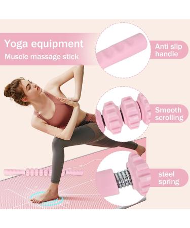 Bending Massage Roller | Multifunctional Muscle Relief Device for Sore Muscles & Fascia - Perfect for Home & Travel (Verde) - Buy Online on GoSupps.com