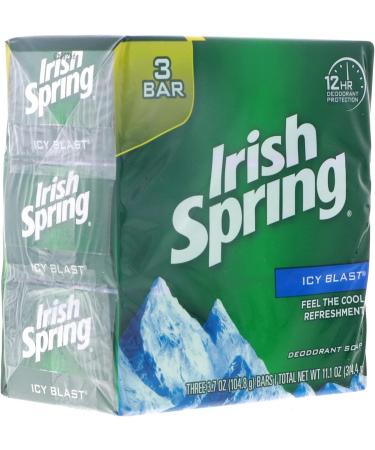 Irish Spring Ice Soap Bar Deodorant 107g (Pack of 5) - Buy Online on GoSupps.com