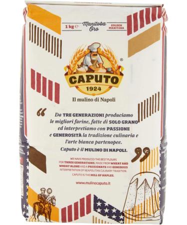 Buy 6x Farina Molino Caputo Manitoba Oro Pizza Flour 1kg - Ideal for Napoli Pizza - International Shipping - Buy Online on GoSupps.com