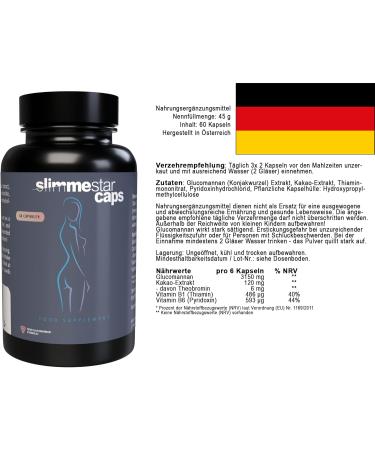 slimmestar 60 capsules - Buy Online on GoSupps.com