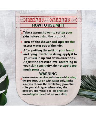 Kelebek Turkish Hammam Kese | Premium Exfoliating Glove for Body | Dead Skin Cleanser & Scrub | Skincare Kit for Soft Skin | Men & Women - Buy Online on GoSupps.com