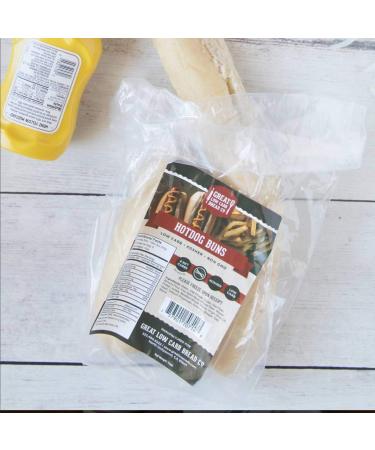 Low Carb Hot Dog Buns  Great Low Carb Bread Company  Keto-Friendly Bread  6 Buns - Buy Online on GoSupps.com