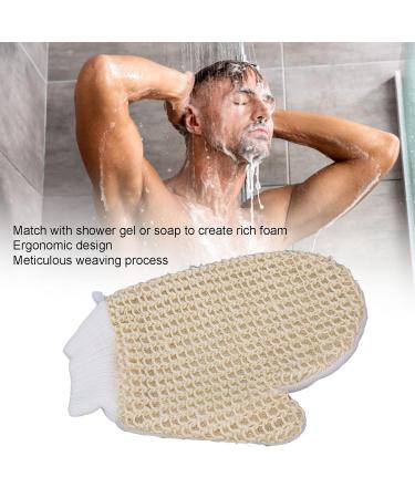 Peeling Bathroom Shoe & Double-Sided Shower Glove - Soft Body Peeling & Dead Skin Removal Scrubber - Buy Online on GoSupps.com