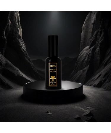 #24 Midnight Leather - 10ml - Luxurious blend of rich leather smoky woods and spicy undertones - Unisex long-lasting fragrance - Inspired by Leather Ombre Perfume #24 Midnight Leather 0.33 Fl Oz (Pack of 1) - Buy Online on GoSupps.com