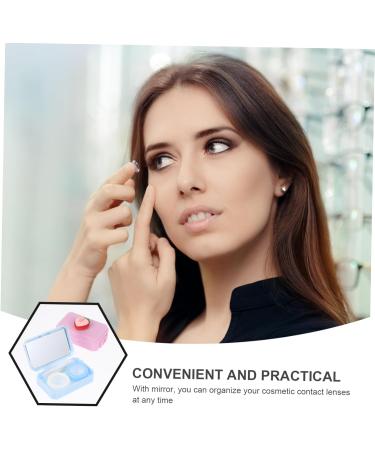Solustrie 5-Piece Contact Lens Container Set | Stylish Eye Care Box for Safe Storage & Travel - Buy Online on GoSupps.com