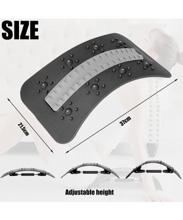 Alouweekuky Back Extension Trainer | Rotary Adjustment Back Stretcher for Pain Relief - Perfect Gift for Neck & Lumbar Spine Support - Buy Online on GoSupps.com