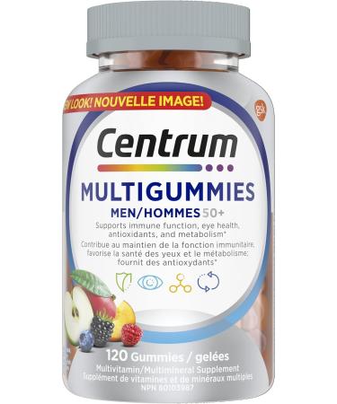 Centrum Women and Men 50 Plus MultiGummies | Multivitamins/Minerals Gummies for Adults 50+ - Buy Online on GoSupps.com