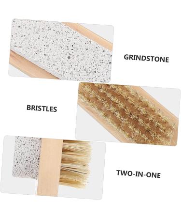 Mipcase 2pi ces Brosse Exfoliante pour Pied Pied Kit Outils de P dicure pour Soins des Deux- - Buy Online on GoSupps.com
