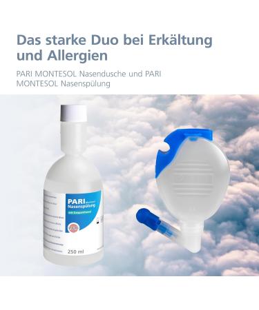 PARI Montesol Nasal Douche - Effective Nasal Cleansing Solution | 1 Pc - Shop Internationally - Buy Online on GoSupps.com