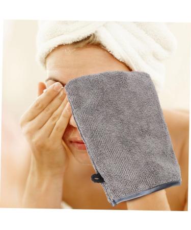 Beaupretty Facial Cleaning Gloves Fiber Makeup Remover Skin Scrubber sponges Mittens Kids esponjas para maquillaje face wash face Sponge Facial Polyester Edging Face Washing Mitt - Buy Online on GoSupps.com