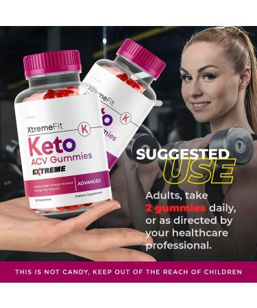 Xtremefit Keto ACV Gummies - Advanced Weight Loss Tank | 30-Day Supply - Buy Online on GoSupps.com