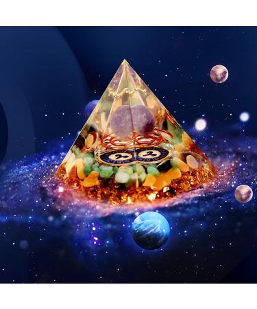 Vuuuuv Horoscope Orgon Pyramid & Aries Medicinal Crystal Gift Set - Zodiac Stones for Healing & Spiritual Growth - Buy Online on GoSupps.com