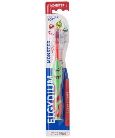 ELGYDIUM Kids Brosse dents - Edition Limit e Brosse dents enfants - Monster - 2/6 ans