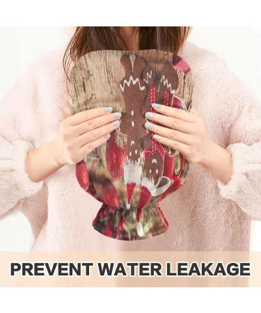 Shop KCL Deci 2L Gingerbread Man Hot Water Bottle - Perfect for Christmas Pain Relief & Cold Therapy - Buy Online on GoSupps.com