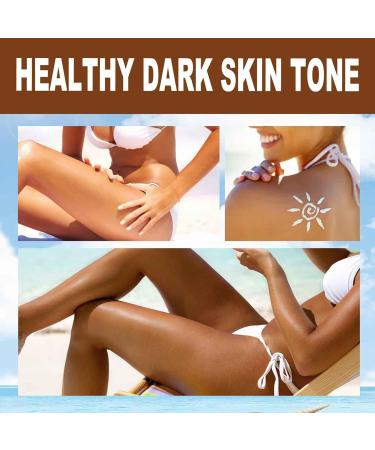 Tanning Cream Long Lasting Sunless Tanning Lotion Tanning Accelerator Natural Tan For Bronzing Radiance For All Skin Types 60g (1PCS) - Buy Online on GoSupps.com