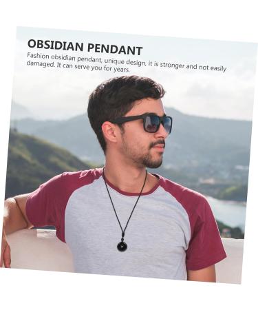 Fomiyes Men's Harmony Necklace with Safety Buckle - Crystal & Amethyst Festival Accessory - 2 Piece HALL Chains - Buy Online on GoSupps.com