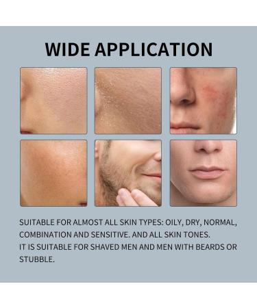 Anti-Acne Skin Care Set for Men Anti-Redness Moisturizes Acne Prone Skin Anti-Acne Skin Care Set Filled with Hand-Picked Organic Botanicals - Buy Online on GoSupps.com