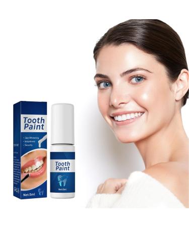 2pcs 5ml Teeth Whitening Paint Stain Removal Freshening Breath Dental Care Whitening Paint