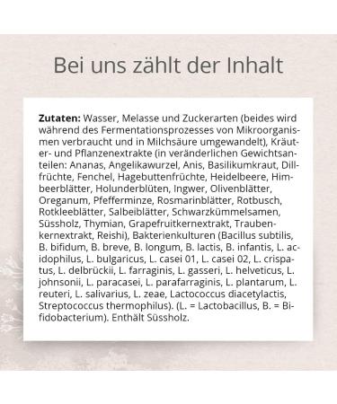 Combi Flora Fluid - 500ml Liquid Probiotics & Herbal Mix | 100% Natural Ingredients | Effective Nature - International Shipping Available - Buy Online on GoSupps.com