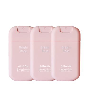 HAAN Aloe Vera Moisturising Hand Spray (Pack of 3) - 3 per fragrance Bright Rose