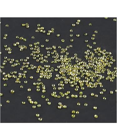 FEIlei Mini Beads Nail Charms Nail Gems Gold Silver Nail Art Studs Nail Art Decorations - Buy Online on GoSupps.com
