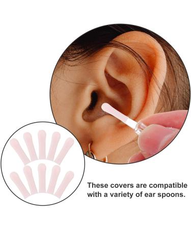 FOMIYES 10pcs Ear Wax Removal Replacement Tips Silicone Ear Spoon Tips Ear Cleaner Replacement Tips Ear Replacement Pick Ear Wax Removal Replacement Accessories Pink - Buy Online on GoSupps.com