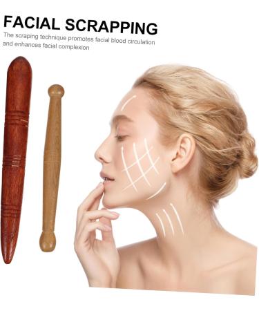 Gleavi Wooden Acupuncture Rod (2x3pcs) | Foot Massage Roller & Body Massager | Wood Massage Device for Pain Relief & Wellness - Buy Online on GoSupps.com