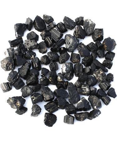 Natural Crystal Rough 1 kg Natural Rough Black Tourmaline Crystal Stone Stone Collection - Buy Online on GoSupps.com