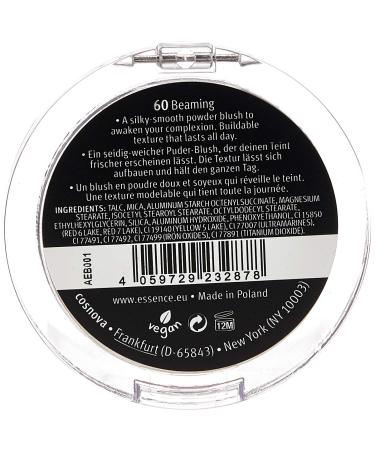 Ess. The Blush Colorete 60 Pink 5g - Premium Blush for Flawless Radiance | International Shipping Available - Buy Online on GoSupps.com