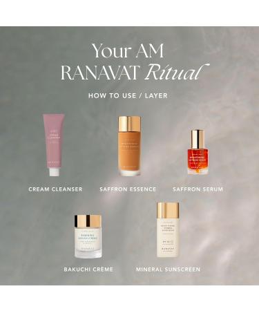 RANAVAT Brightening Mineral Face Sunscreen - Broad-Spectrum SPF 50 Mineral Sunscreen with Zero White Cast - Boosts Radiance & Helps Protect Against Signs of Aging - Safe for Sensitive Skin (50 ml) - Buy Online on GoSupps.com