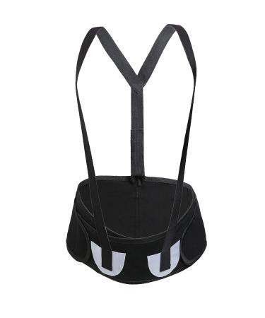 Qiilu Maternity Support Belt - Breathable Pregnancy Brace Band (One Size, Black) - Buy Online on GoSupps.com