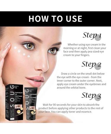 2pcs Instant Firmx Eye Tightener - Reduces Eye Bags Smooths Fine Lines & Wrinkles | 30ml Each | Anti-Aging Eye Cream | Fast International Shipping - Buy Online on GoSupps.com