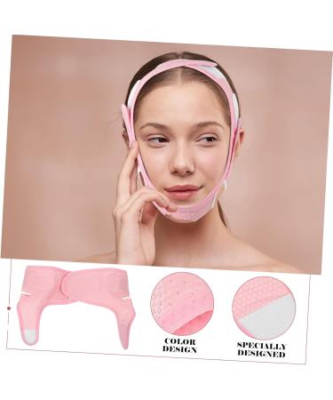 FOMIYES Lift Shaper Belt V Shape Belt V Facial Slimmings Strap Lifting Lift Tape Lifting Straps Women Shaping Pink Care Belt Fabric - Buy Online on GoSupps.com