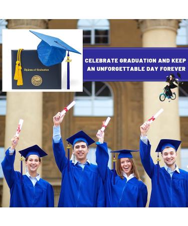 20 Pcs Blue Graduation Tassel with Gold 2023 Year Charm - Perfect for Graduate Parties and Ceremonies - Buy Online on GoSupps.com