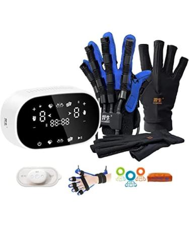 Upgraded Rehabilitation Robot Gloves Automatic Finger Rehab Training Orthotics Finger Trainer for Adults/Teenager Intensity Can Be Adjusted Mobile Phone Can Record Data Synchronously RighthandXL - Buy Online on GoSupps.com