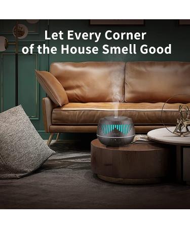 Aromatherapy Diffuser Set with 10 Essential Oils - 500ML Humidifier for Large Rooms and Bedrooms | Vaporizers Cool Mist Gift Set TZ001 - Buy Online on GoSupps.com