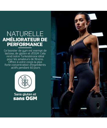 Turkesterone | Daily Dose 1000mg | 120 Capsules (High Dosage) | 20:1 Excerpt | Natural Turkesterone from Ajuga Turkestanica Extract | Vegan & Lab Tested - Buy Online on GoSupps.com