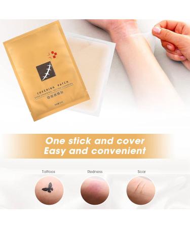 Skin Scar Covering Sticker Tape in Translucent Dark Skin Tone for Men & Women - Lightweight & Comfortable - Buy Online on GoSupps.com