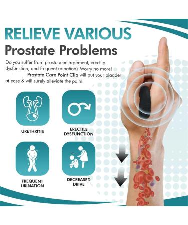 Acuplus Prostate Care Point Clip | L14 Acupressure & Migraine Relief | Alleviate Discomfort Effortlessly - Buy Online on GoSupps.com