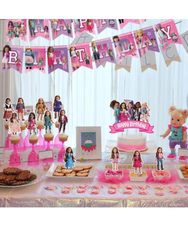 37Pcs American Doll Party Cake&Cupcake Toppers for Birthday Party Supplies Boys' Theme Birthday Party Decoration - Buy Online on GoSupps.com