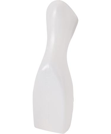 HealthSmart Female Portable Urinal Bottle | Lightweight Shatter-Resistant Plastic | 1 Quart Capacity | Incontinence Aid - Buy Online on GoSupps.com