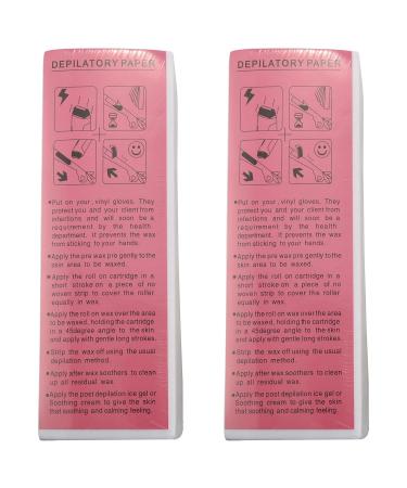 Buy Droagoc 200 PCS Fleece Hair Removal Wax Strips Ideal for Face Legs Armpits Body & Bikini | Fast International Shipping - Buy Online on GoSupps.com